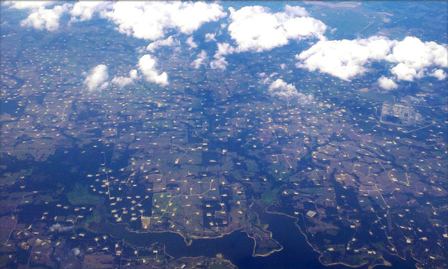 Des territoires dévastés